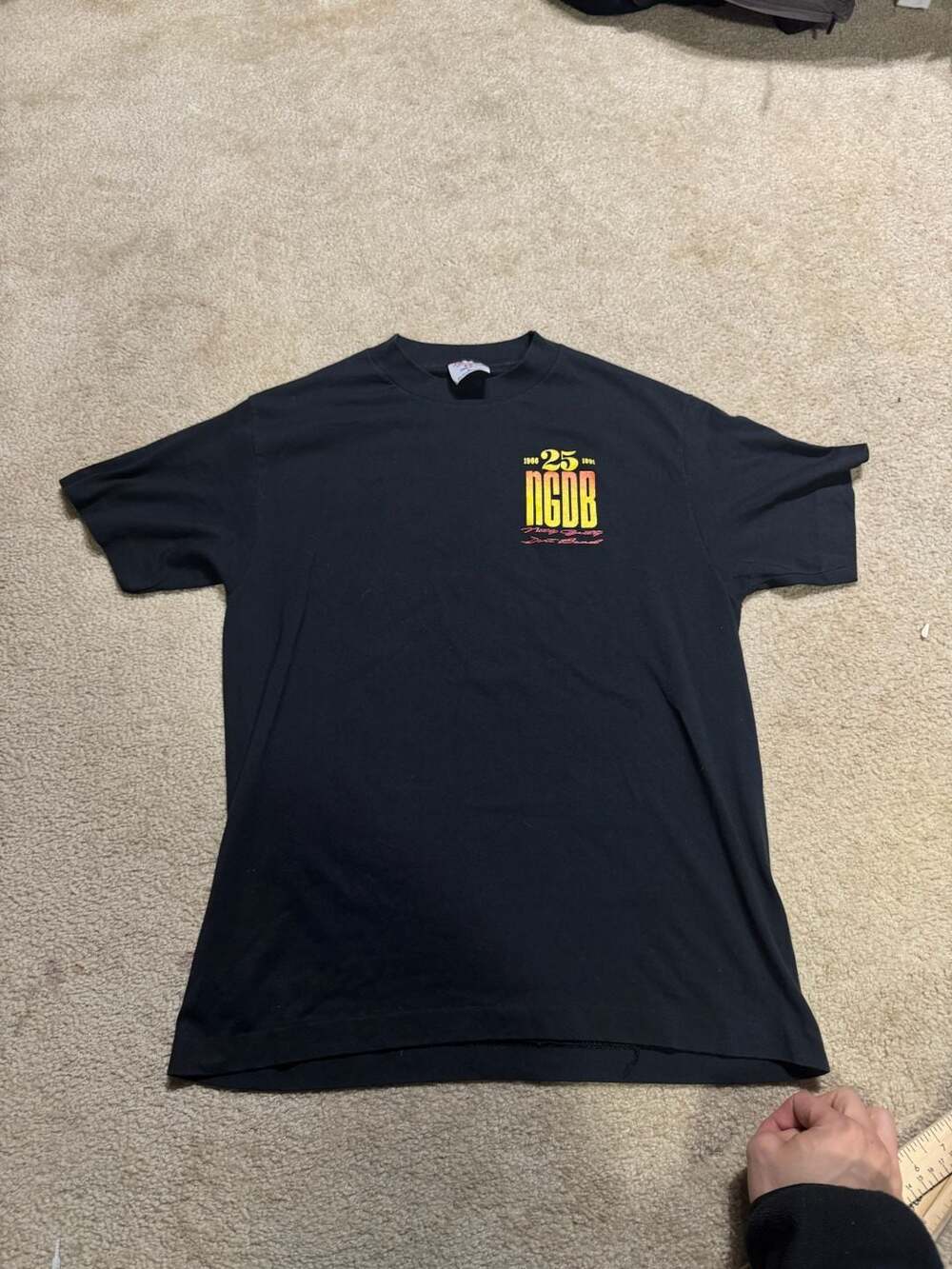 Vintage 1991 Nitty Gritty Dirt Band 25th Anniversary Crew T-Shirt